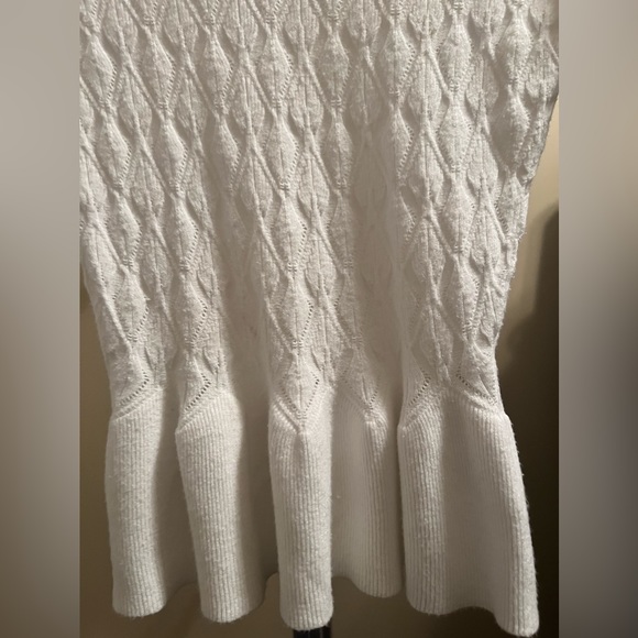 white house black market peplum sweater - Picture 4 of 5